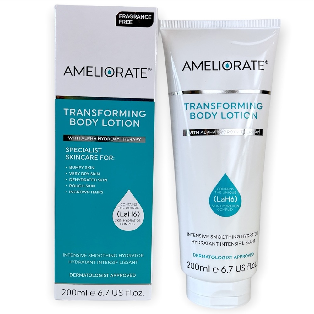 Ameliorate Transforming Body Lotion Alpha Hydroxy Therapy Fragrance Free